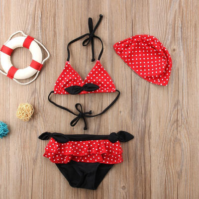 

Kids Girls Bikini Swimsuit Sun Suit Swimming Swimwear Bathing Suit Beach Costume