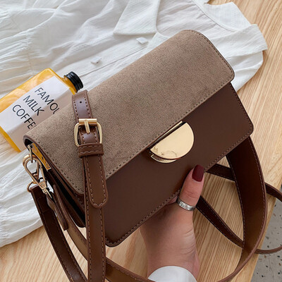 

In autumn&winter the new 2019 new wave Korean version of Joker texture Messenger bag foreign style bag fashion small square b