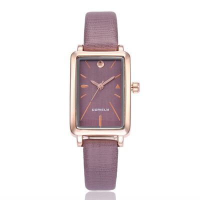 

Explosion models Japanese movement ladies fashion watch rectangular belt quartz watch