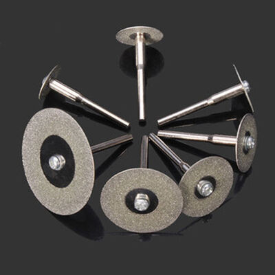 

10pDiamond Saw Cut Off Discs Wheel Blades Rotary Tool Set 18 Shank for