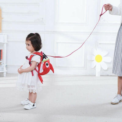 

Kids Baby Safety Harness Backpack Leash Toddler Anti-lost Shark Bag