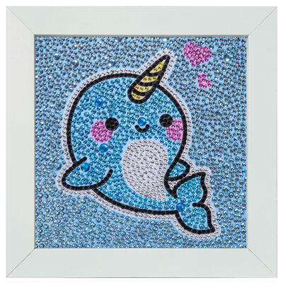 

5D DIY Full Drill Special Shaped Diamond Painting Cute Whale Cross Stitch