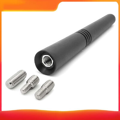 

90MM Antenne Rubber Roof Short Antenna Thread Adapter -4 M5 M6 Radio