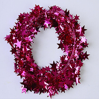 

Assort Color Small Star Garland Wired Garland 7 Meters