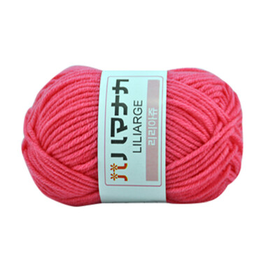 

Toponeto 1PC 25g Chunky Colorful Hand Knitting Milk Cotton Crochet Knitwear Wool A