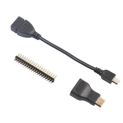 

3 in 1 Kit Mini HDMI to HDMIMicro USBGPIO Header for Raspberry Pi Zero