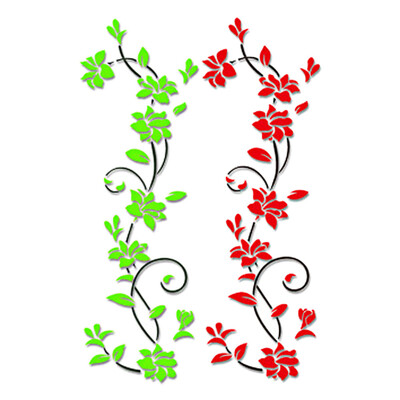 

〖Follure〗DIY 3D Acrylic Crystal Wall Stickers Living Room Bedroom TV Background Home