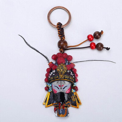 

Beijing Opera Facebook Keychain Chinese Style Featured Gift Pendant