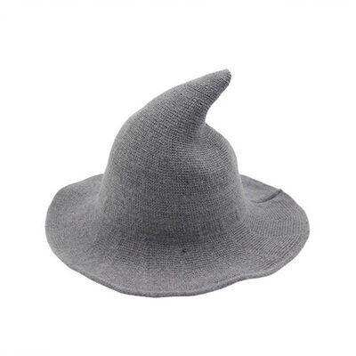 

Modern Witch Hat Made From High Quality Sheep Wool Halloween Party Witch Hats