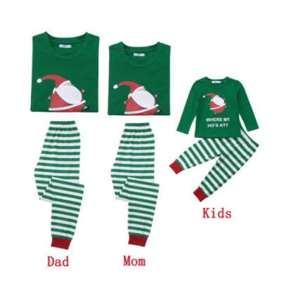 

Xmas Kids Adult Family Christmas Pajamas Sleepwear Nightwear Pyjamas Outfits USA
