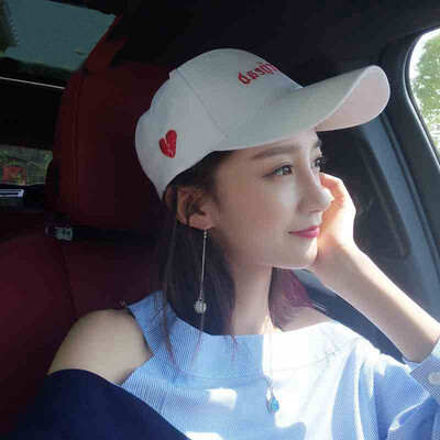 

Hong Kong heartbreak baseball cap Korean fashion cap summer sun visor women outdoor leisure hat wholesale