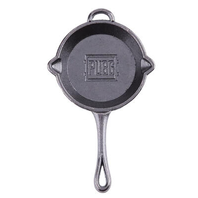 

Game PUBG Battleground Cosplay Pan Weapons Rusting Model Key Chain Keyring