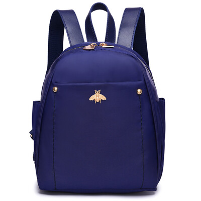 

Women fansbackpacks with shoulder bags with personality Korean version canvas bees anti-theft portable bag travel backpack tide