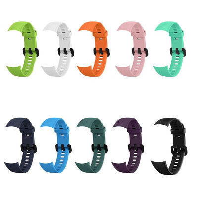 

Smartwatch Band Replacement Silica Gel Bracelet Strap Band Accessories Watch Belt Women Men Wristbands Compatible with Honor Band