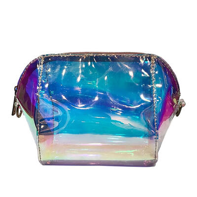 

Women Clear Gorgeous PVC Jelly Pack Laser Small Tote Crossbody Shoulder Bag