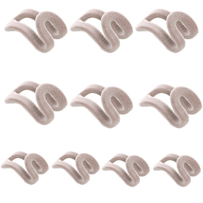 

Toponeto Creative Non-slip Hanger Hooks Hanger Companion Seamless Hooks Stackable Hooks