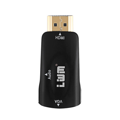 

LWM HDMI Male to VGA Female with Audio Converter