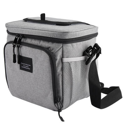 

Greensen Multi-layers Insulated Thermal Cooling Lunch Box Tote HandBag Picnic Storage Shoulder Bag