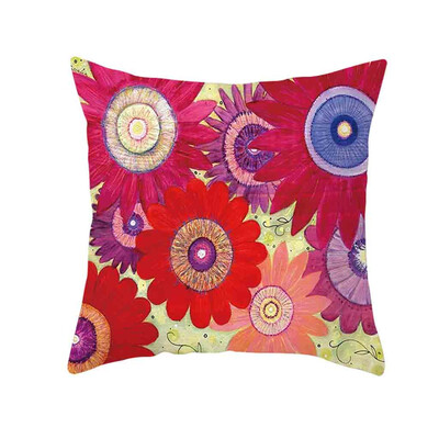 

〖Follure〗Natural Pattern Printing Dyeing Sofa Bed Home Decor Pillow Cover Cushion Cover