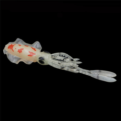 

Fishing Soft Lure Vivid squid-shaped fishing bait silicone reusable bait fishing lure Vivid squid-shaped