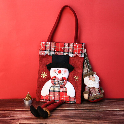 

Tailored Santa Claus Christmas Candy Bag Elf Elk Pants Treat Pocket Home Party Gift Decor