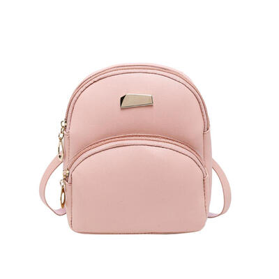 

Candy Color Small Backpacks Women Satchel Leather Shoulder Messenger Bags