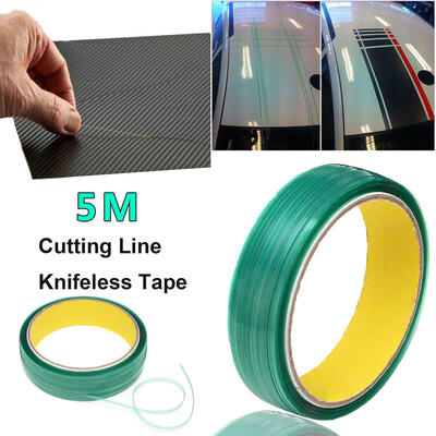 

Green 5m Vinyl Car Finish Cutting Line Knifeless Tape Stickers Cut Trim Wrapping