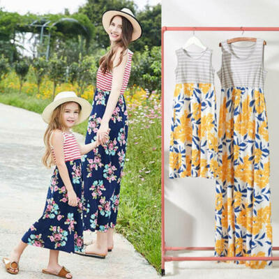 

Family Dress Mother&Daughter Matching Girls Daughter Outfits Clothes Dresses