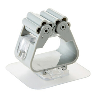 

〖Follure〗Wall Mounted Mop Organizer Holder Brush Broom Hanger Storage Rack Kitchen Tool