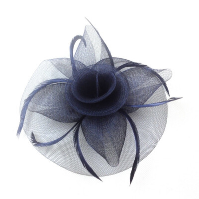 

New Elegant Lady Women Fascinator Hat Clips Hairpins Hair Accessories Church Wedding Hair Decoration Accessories