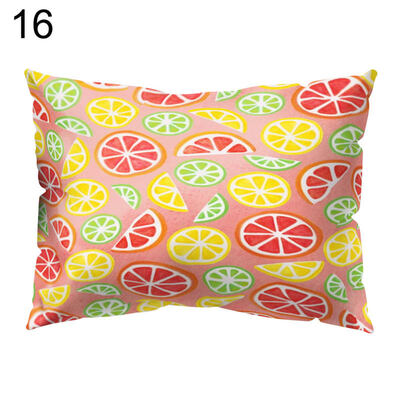 

Fruit Pineapple Bird Pillow Case Cushion Cover Sofa Bed Car Cafe Office Decor