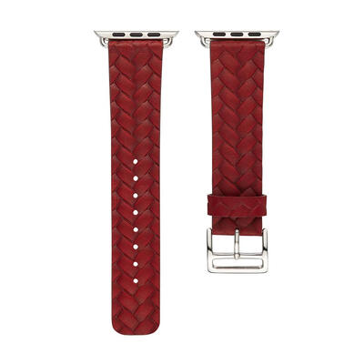 

Leather Woven Pattern Watch Band Bracelet Wrist Strap Belt for iWatch 1 2 3