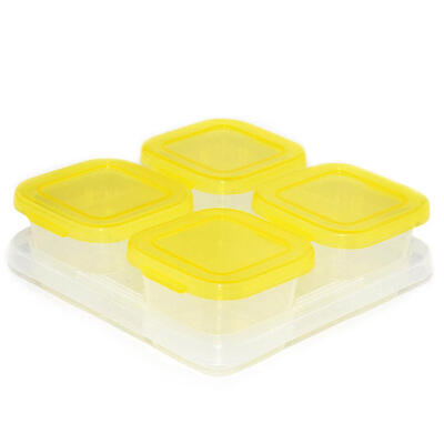 

Portable Baby Food Storage Box Candy Color Kids Tableware Milk Containers