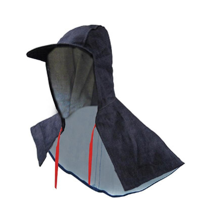

Denim Dust-Proof Shawl Cap Wear Resistance Anit-dirt Splash-Proof Work Mask Protective Cap Labor Supplies