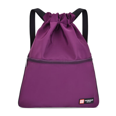 

Bunch bag drawstring backpack outdoor travel bag mens&womens backpack foldable waterproof fitness bag storage bag