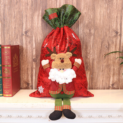 

Tailored Christmas Santa Cute Ornaments Festival Party Xmas Candy Bag Storage Decoration