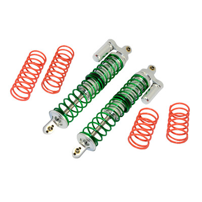 

Tailored 2Pcs Aluminium FrontRear Adjustable Spring Shocks For TRAXXAS X-MAXX 15 RC Car
