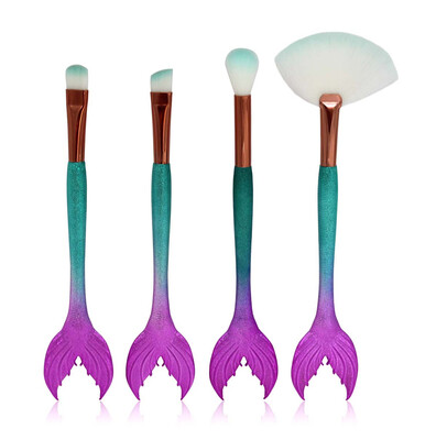 

〖Follure〗4PCS Make Up Foundation Eyebrow Eyeliner Blush Cosmetic Concealer Brushes