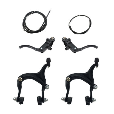 

Bicycle Aluminum Alloy Long Arm Side Pull Caliper Brake Set Front & Rear 61-79mm