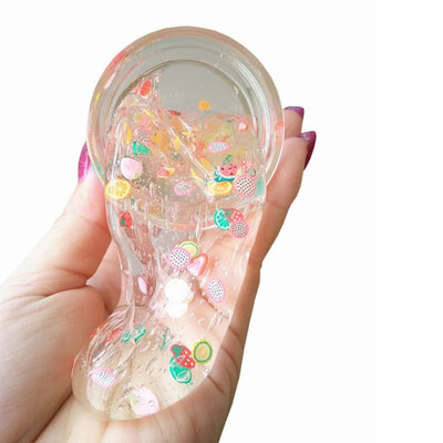 

Innovative Fruit Slice Crystal Mud Kids Funny Toy