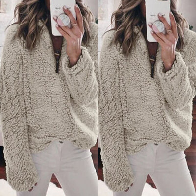 

Women Winter Fluffy Crop Turtleneck Pullover Knitted Sweater Jumper Knitwear Top