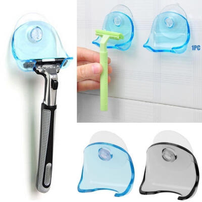 

Portable Shaver Toothbrush Holder Washroom High Power Suction Cup Hook Razor Bathroom Min