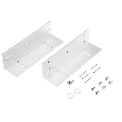 

Z Holder Stand Stents For 280KG 600lbs Holding Force Magnetic Lock Door Aluminium Alloy Mounting Magnetic Lock Bracket