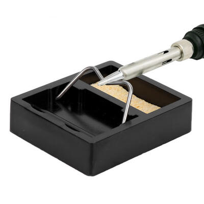 

Greensen Mini Electric Soldering Iron Stand Holder Support Station Metal Base with Sponge