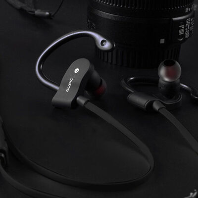 

56S Wireless Bluetooth Earphone In-Ear Sports Sweatproof Earphones Earbuds Headset with Mic for iPhone Smartphone Tablet Red