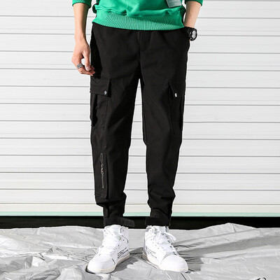 

Gobestart Mens Summer New Style Casual Tooling Multi-Pocket Fashion Comfortable Trouser