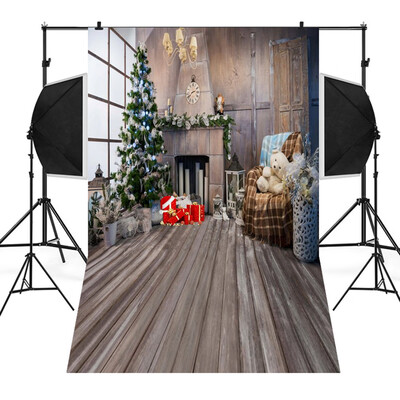 

〖Follure〗Christmas Backdrops Snowman Vinyl 3x5FT Lantern Background Photography Studio