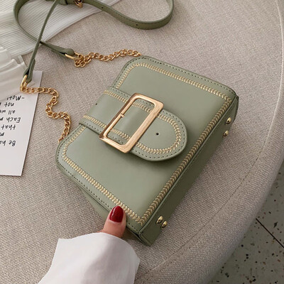 

North bag summer small bag womens 2019 new style Korean-style 100-way small-side inclined chain air-and-air single-shoulder b