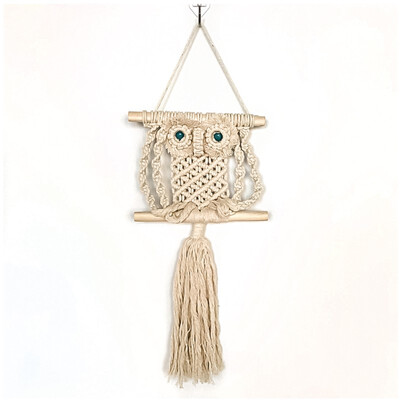 

MEIYU Owl hand-woven wall decoration ornament 13926