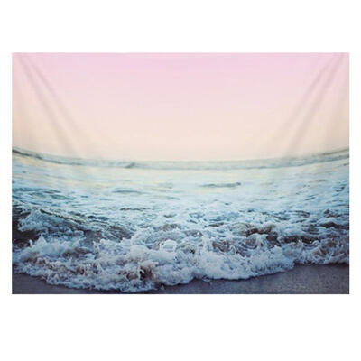 

Ocean Tapestry Wall Hanging Beach Rug Blanket Camping Travel Mat Home Decor